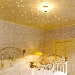 Lichtfaser Schlafzimmer